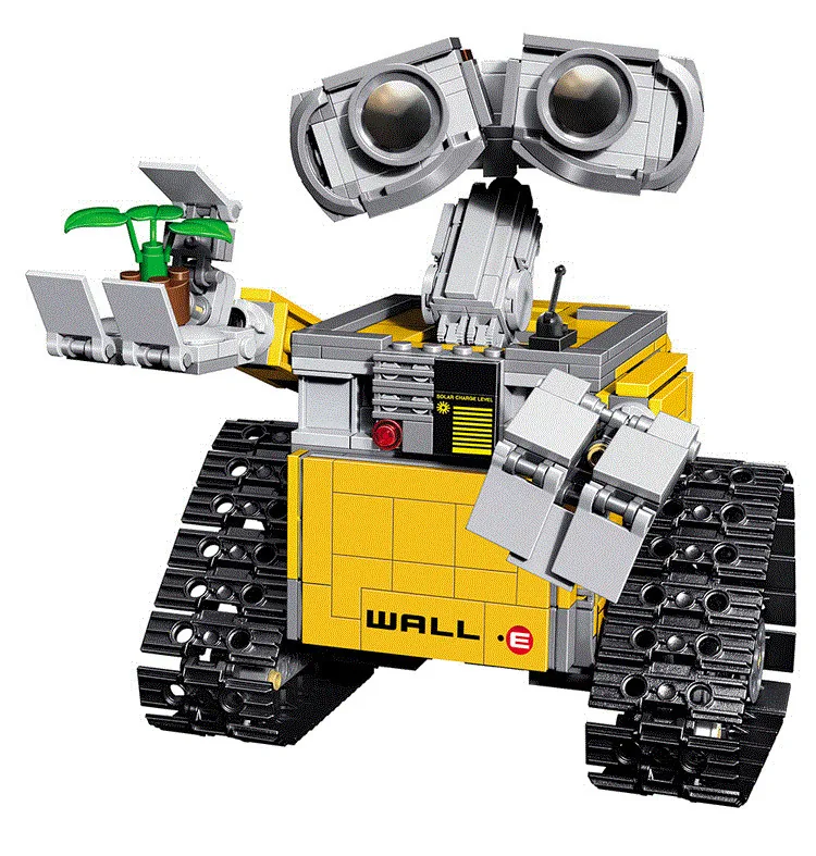 677 pcs+ WALL E building blocks The robot building brick toys for girls and boys gift compatible 21303 Idea series