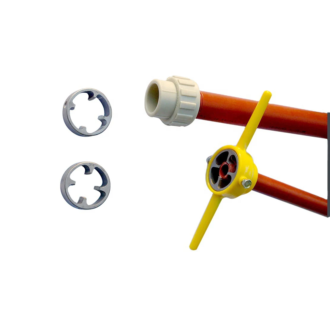 All Kinds Of plumbing box pvc threading tool pipe thread tool handy tap die set