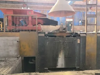 250KG Scrap  Melting iron steel shell Induction Furnace