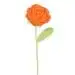Crochet Orange Roses for Bouquets and Decor - New Desires- 1 dozen