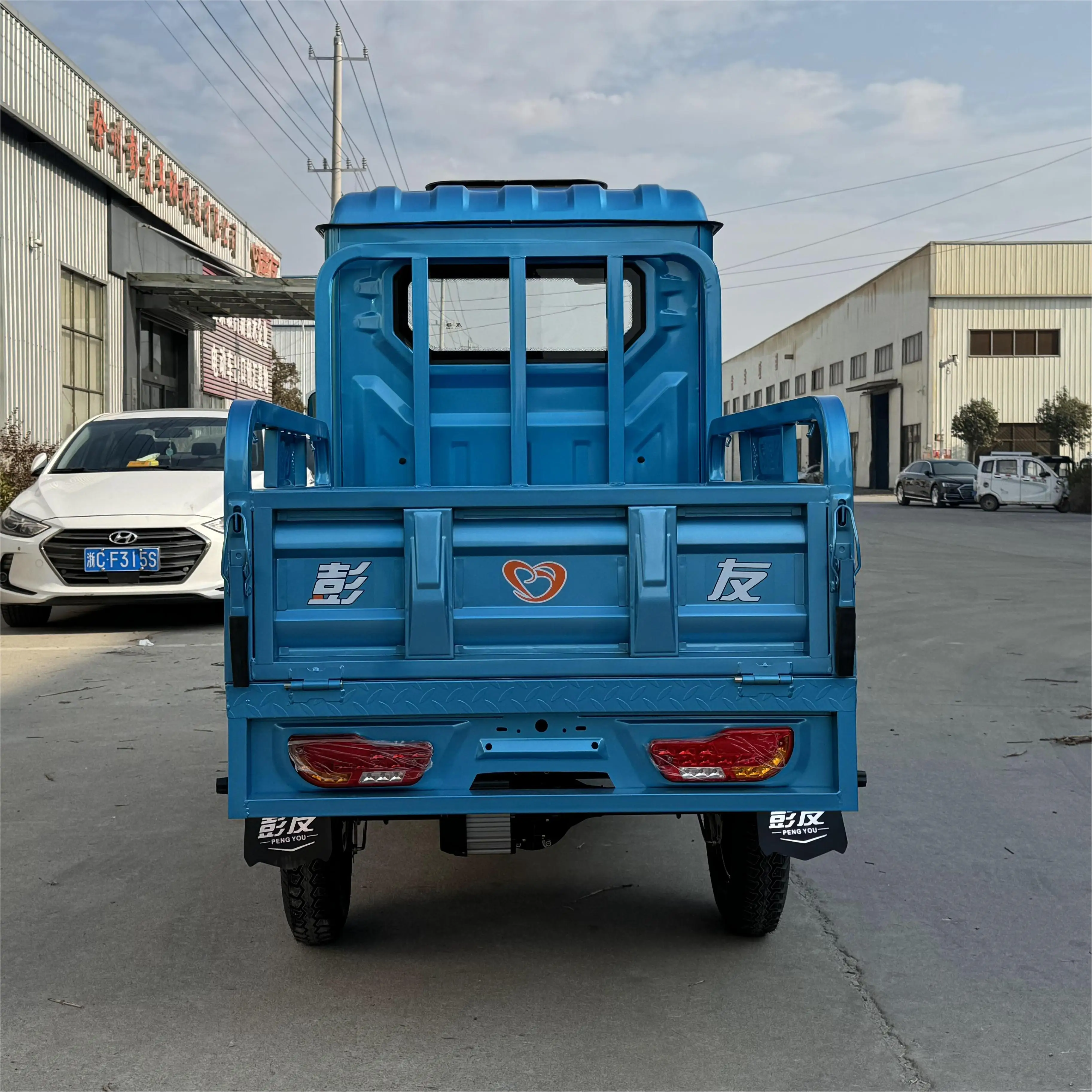LB-QFB150M Good Quality Enclosed Electric Tricycle for Adults Nigeria Cargo Tricycle Electric Tricycle Electric Scooter Cargo Bi