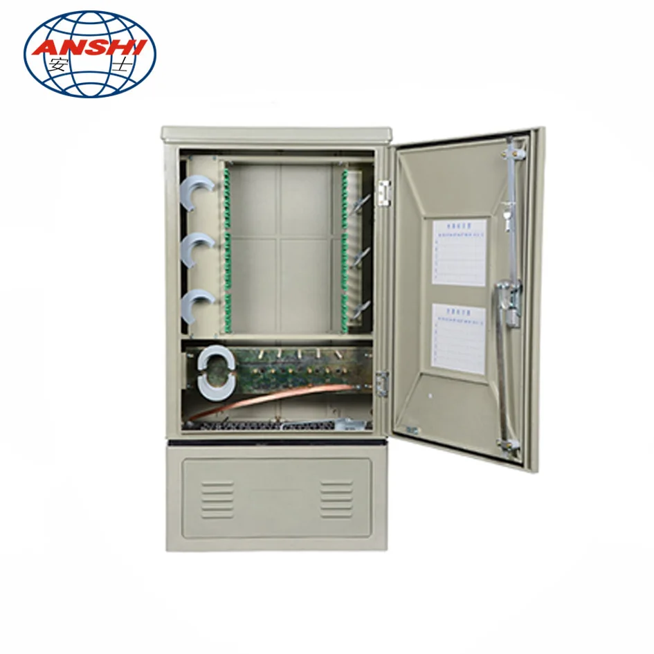 ANSHI 144 Cores 288 Cores 576 Cores Fiber Distribution Terminal Cabinet