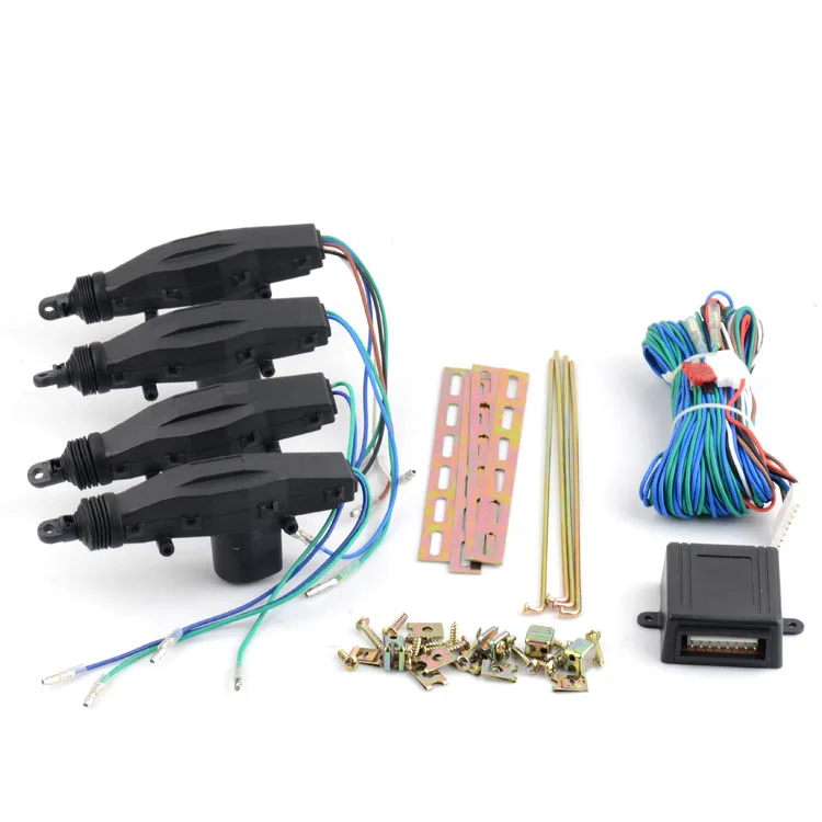 DC 12V Universal Central Locking System Power Motor Car Door Lock Actuator Car Central Door Locking System for 4 Doors