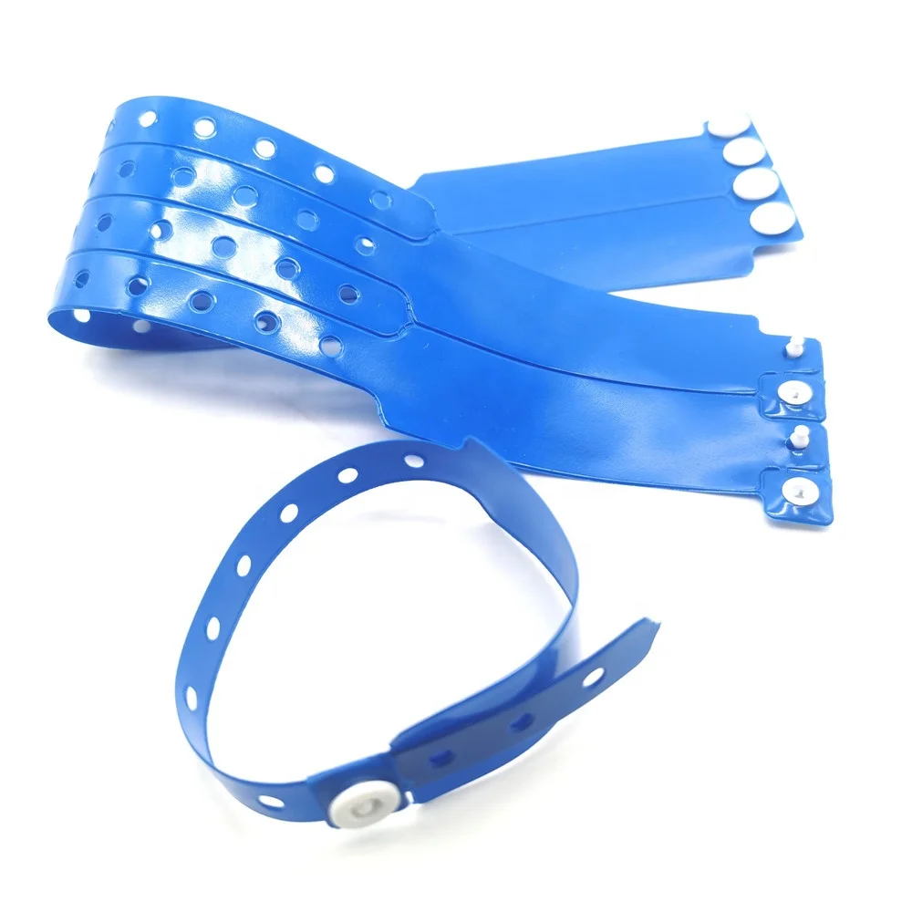 Пластиковые защелки для ID-браслетов, медицинский браслет, защелкивающаяся кнопка