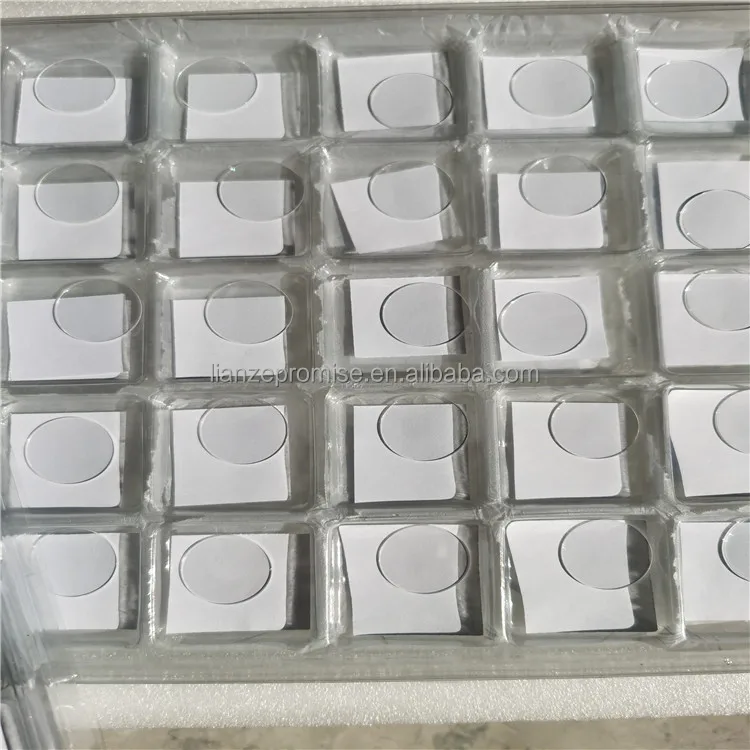 Factory customize polished C orientation Optical sapphire crystal watch glass