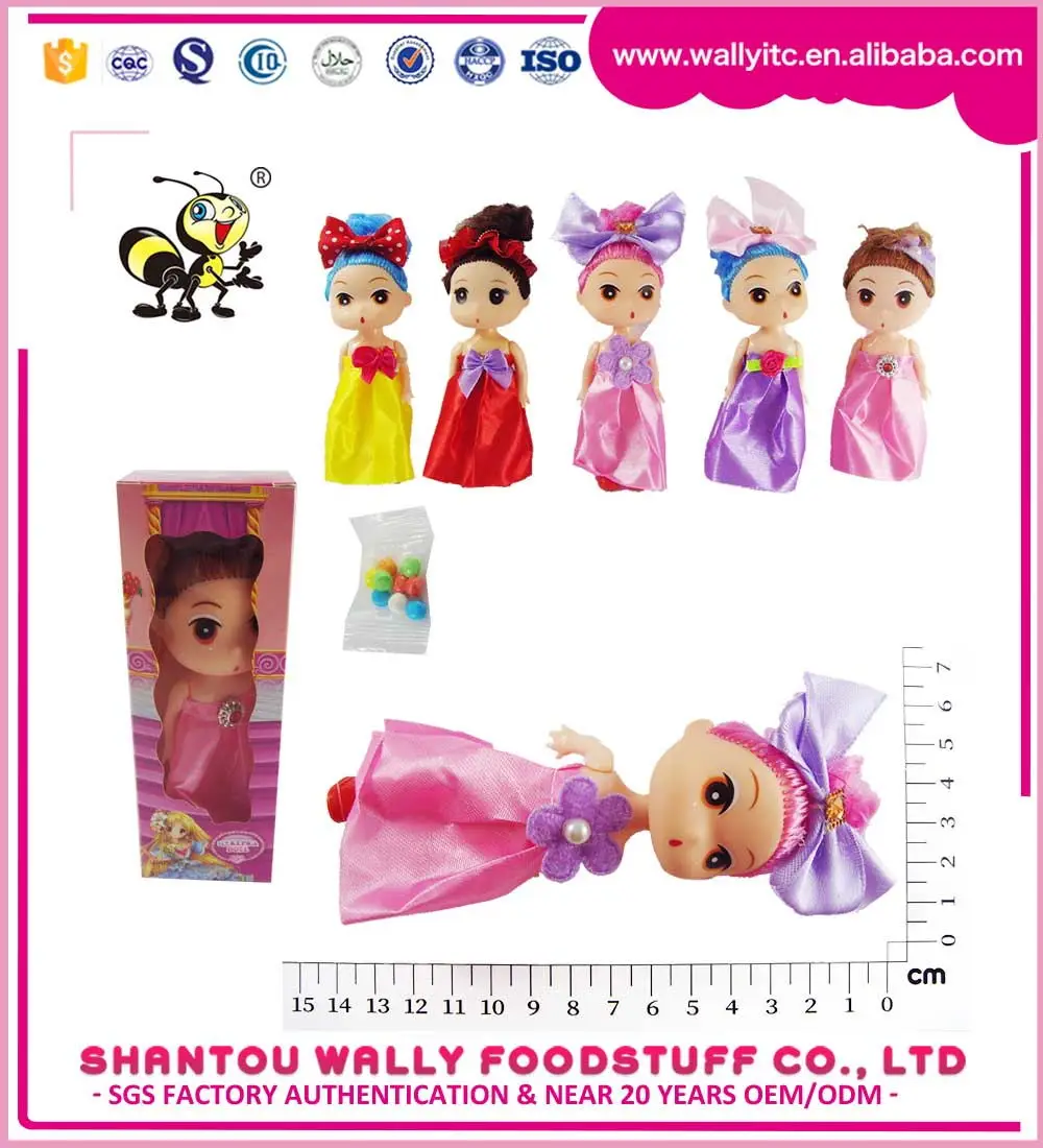 wholesale sweet kids baby dolls for girls candy candies with toys