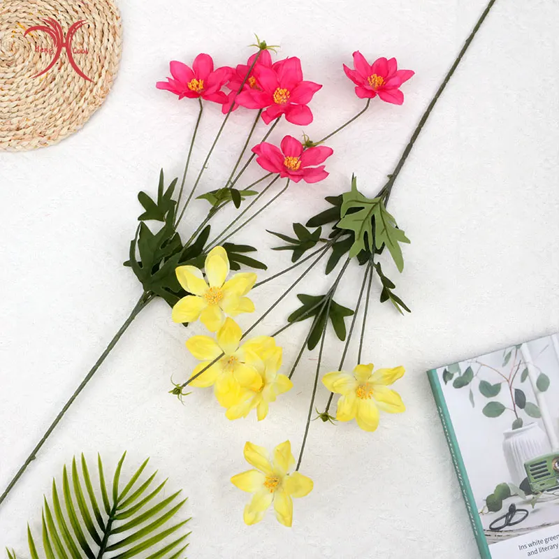 Artificial Silk Flowers Real Touch High Quality Bouquets Wedding Flowers Artificial Cord Flowers
