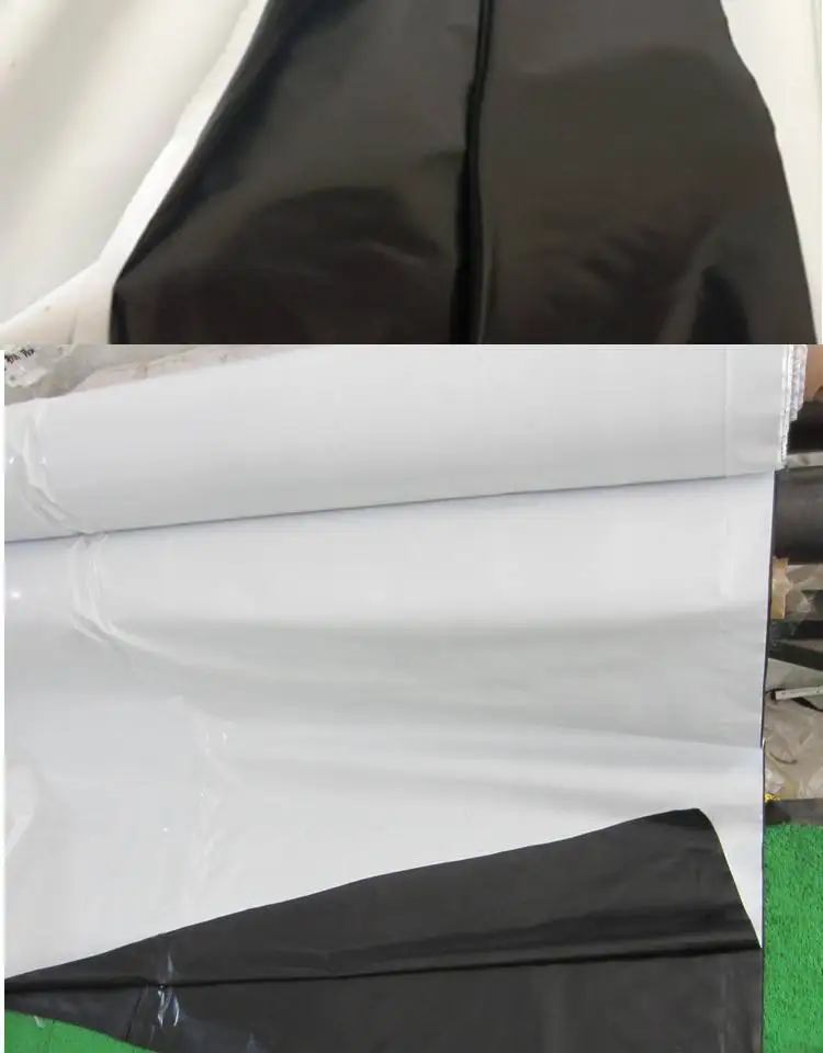 Mushroom greenhouse plastic cover panda film,8 mil black white agricultural film,UV treated 20ft wide poly plastic sheet,greenhouse film124, Mushroom Greenhouse Plastic Cover Panda Film, 8 Mil Black White Agricultural Film, Uv Treated 20ft Wide Poly Plastic Sheet