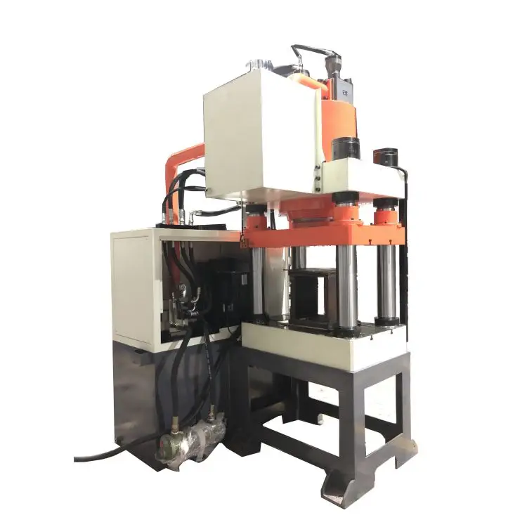 Medal hydraulic press 60 tons multi-function servo four column hydraulic press gold and silver jewelry shallow drawing hydraulic