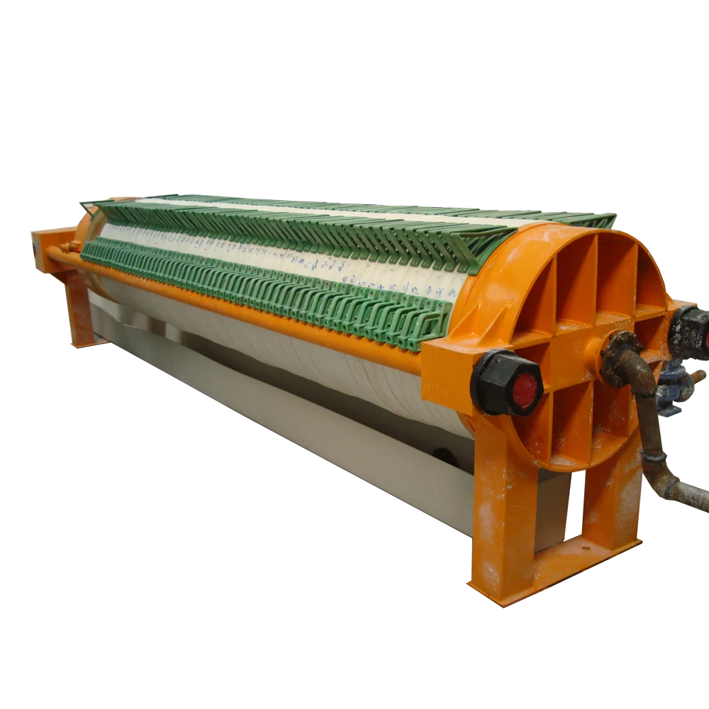 Factory Stock Mud Separation Press Sewage Treatment Large Filter Press High Pressure Round Plate Filter Press