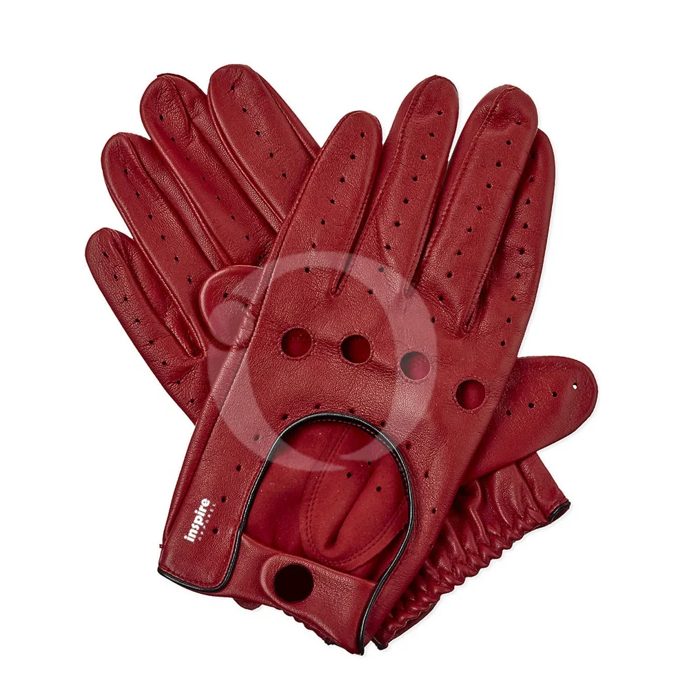 
Unique Style Top Quality Car Drive Leather Gloves For Driver Hot Selling Best Design Gloves By Inspire Apparel 