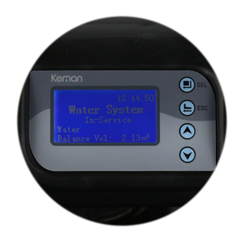 High automatic hard cabinet smart equipment electronic water softener for