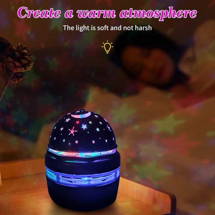 Star Master Dream Rotating Projection Lamp RGB Projector Sky Moon Projector LED Night Light