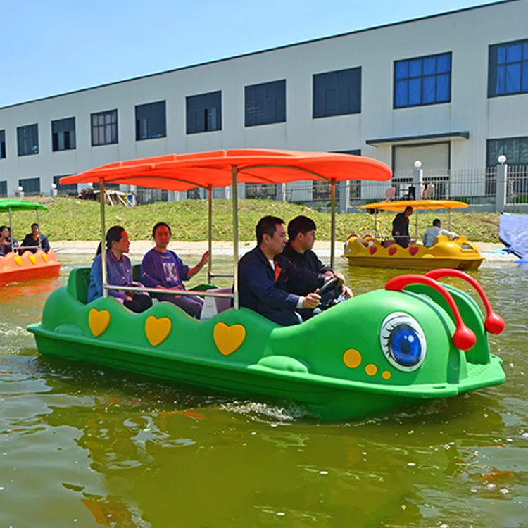  Новый дизайн солнечная электрическая лодка caterpillar на 6 человек с дистанционным управлением