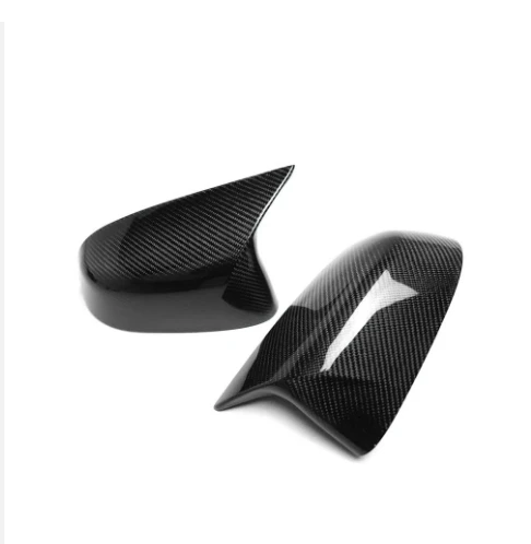 For Tesla Model 3 Y S 2012-2024 Highland ABS Carbon Fiber Car Side Rearview Mirror Cover Replacement all stock