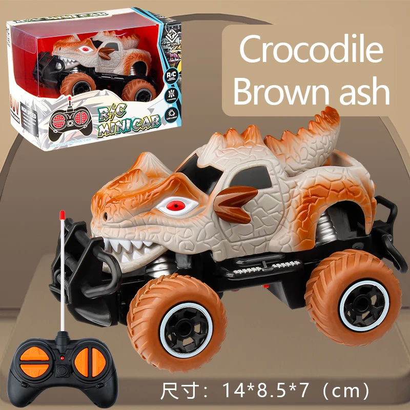 1:43 High quality RC dinosaur car smart kids remote control truck high speed  racing monster toys car radio control vehicle