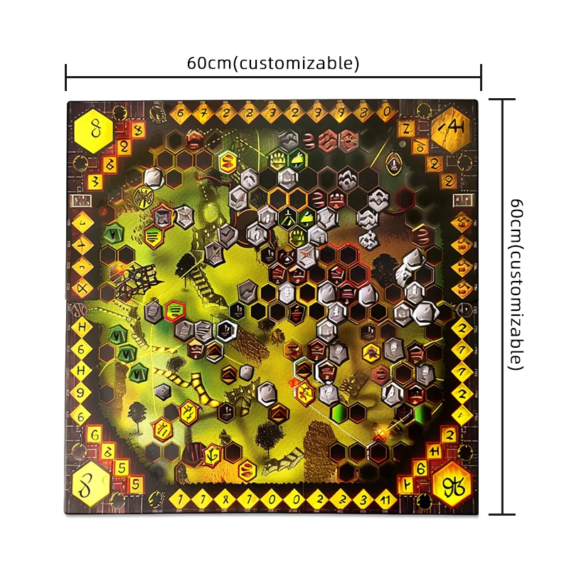 Customized Funny Custom Printing Card Board Game Adults Kids Family Brettspiele Boardgame Manufacturer For Kids and adults