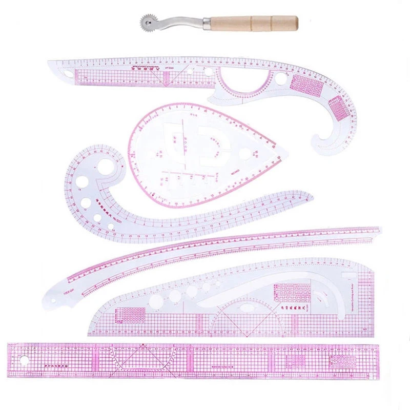 Fashion Design sewing ruler plastic dress curve ruler clothing ruler