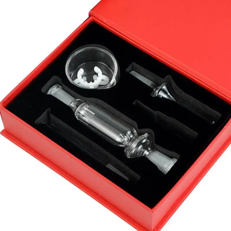 Top Selling Glass And Smoking Sets Nectar Pipes Collectors With 10mm Titanium Nail