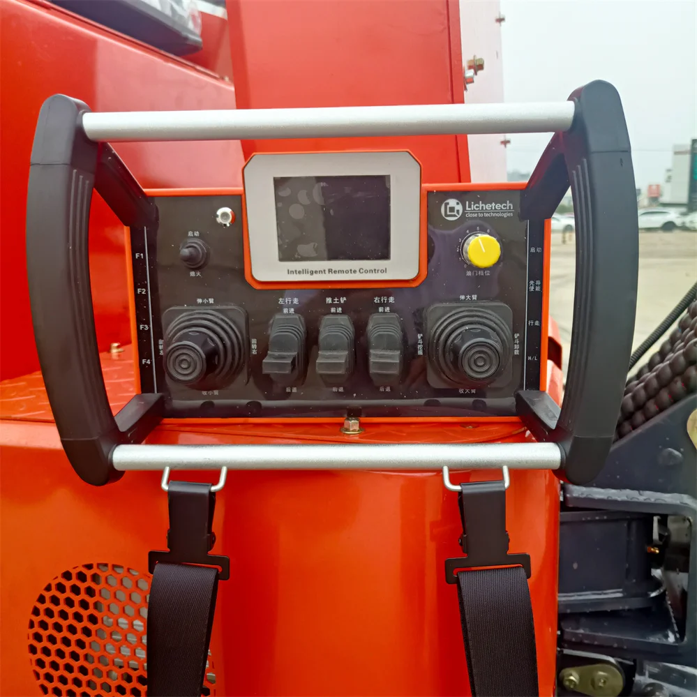 chinese very small 1 ton hydraulic crawler excavator remote control electric mini digger