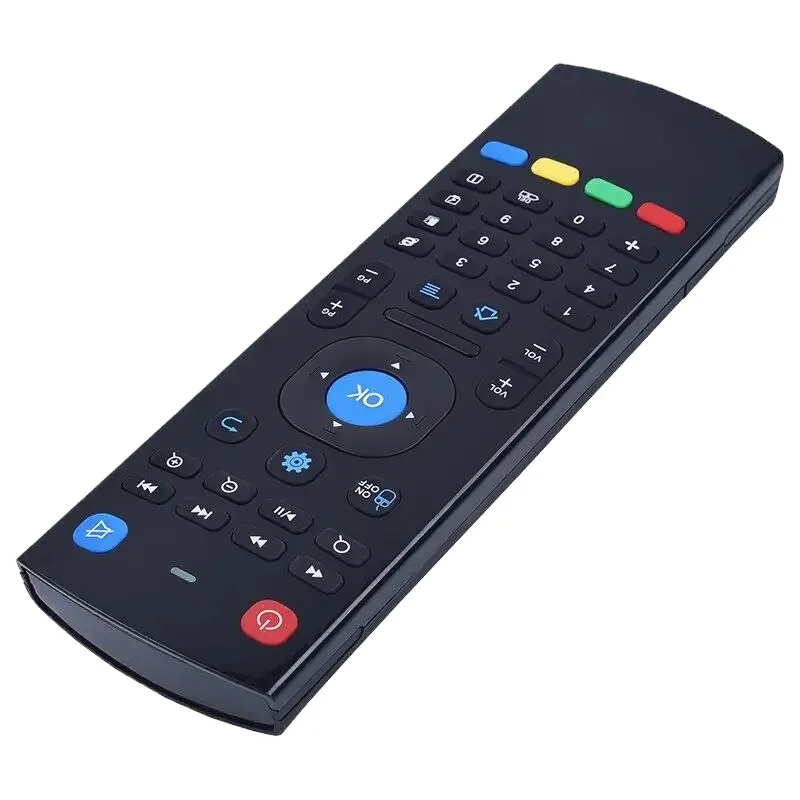 MX3 Backlit 2.4GHz Voice Control Wireless air mouse with USB Receiver Gyro Sensor universal Remote