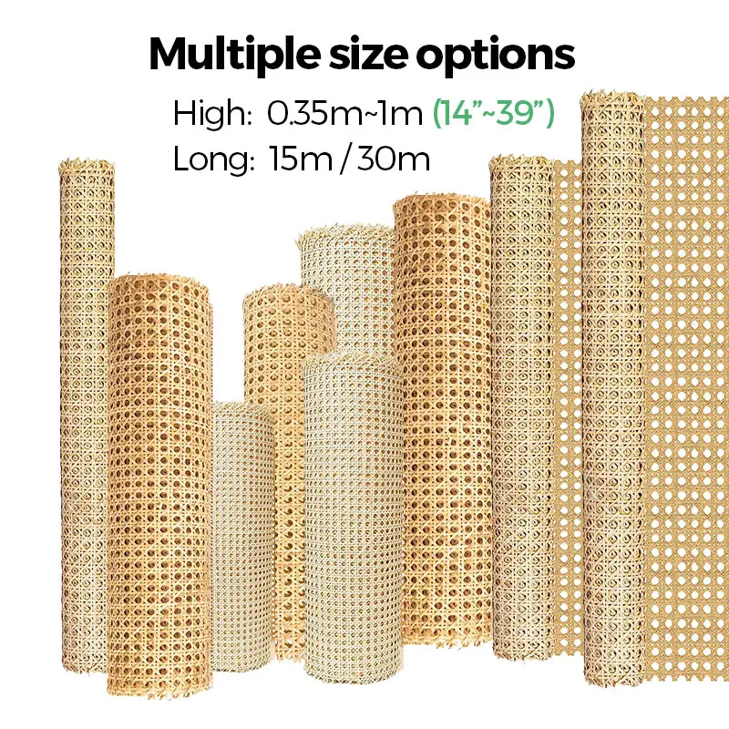 Cane furniture rattan wholesale raw rattan mesh webbing cane for cane rattan furniture