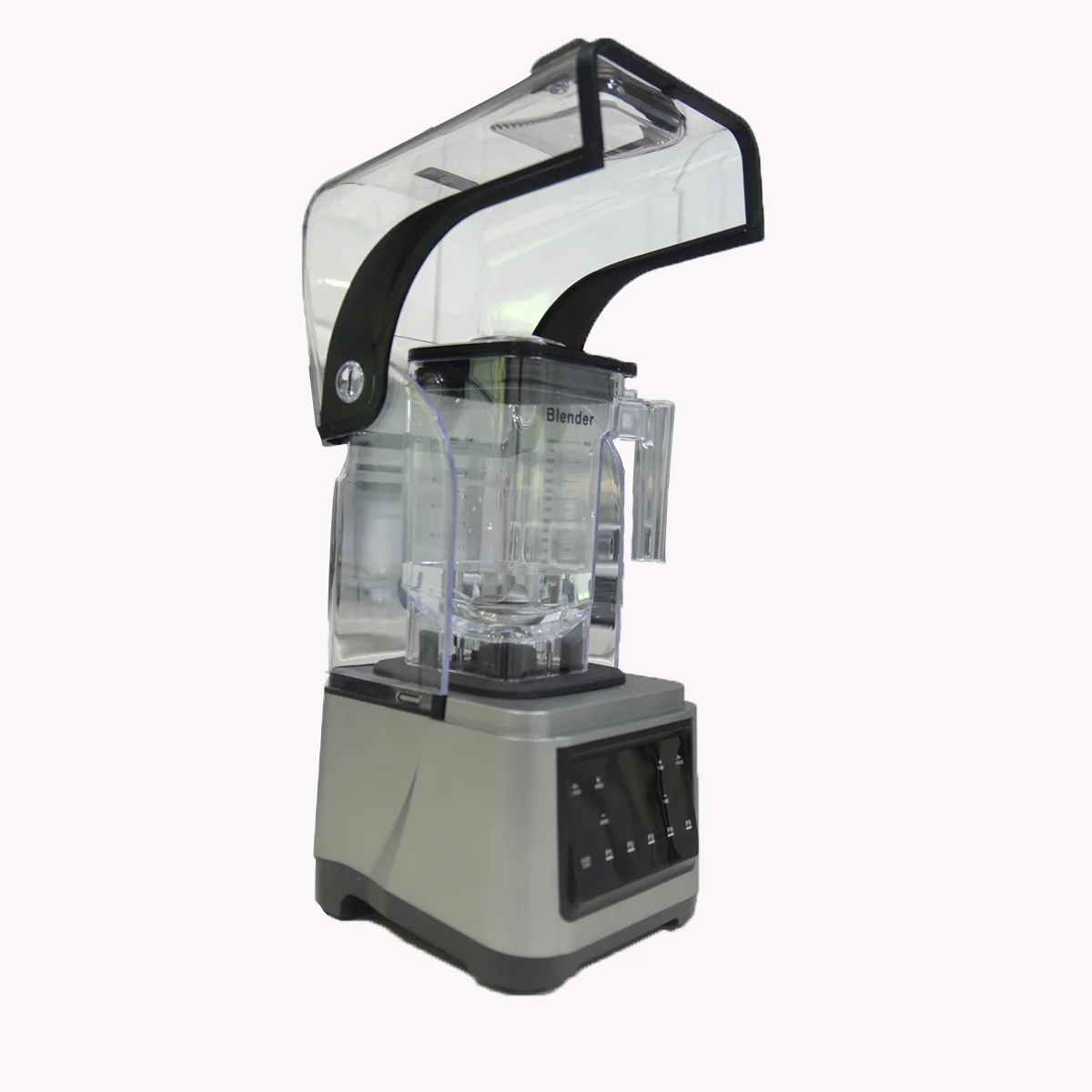 High Speed Heavy Duty Commercial Kitchen Blender Multifunctional Industrial Food Processor Quality Sound Cover
