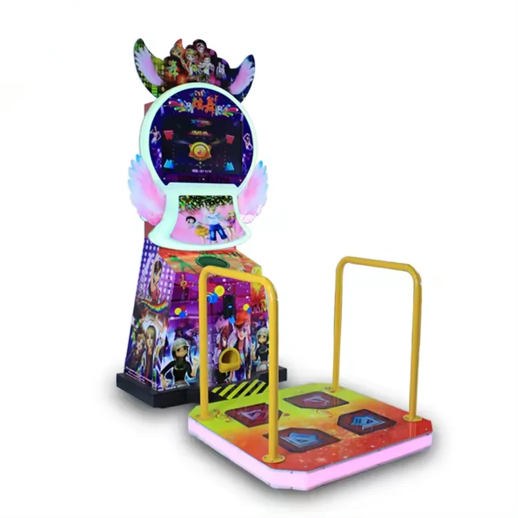 Low Price Indoor Coin Operated Dance Machine Pump It up Just Dancing Arcade Game Machine for Sale