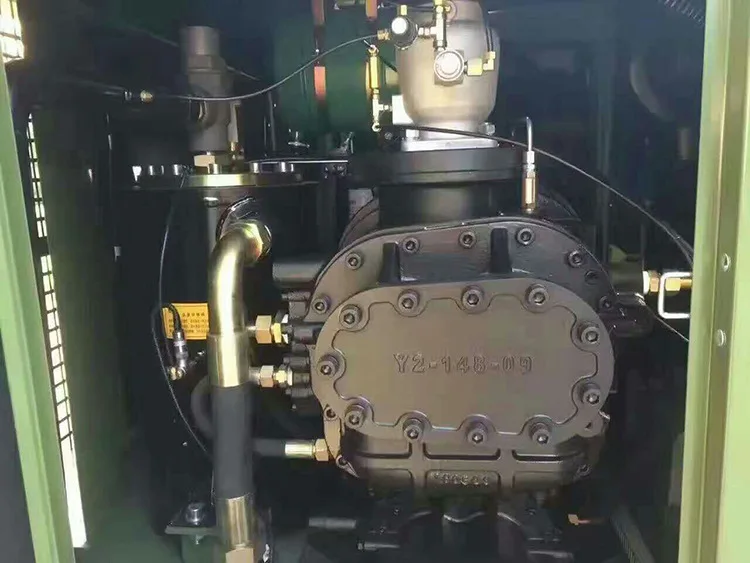 STARS high pressure portable 175 cfm air compressor for drilling machines