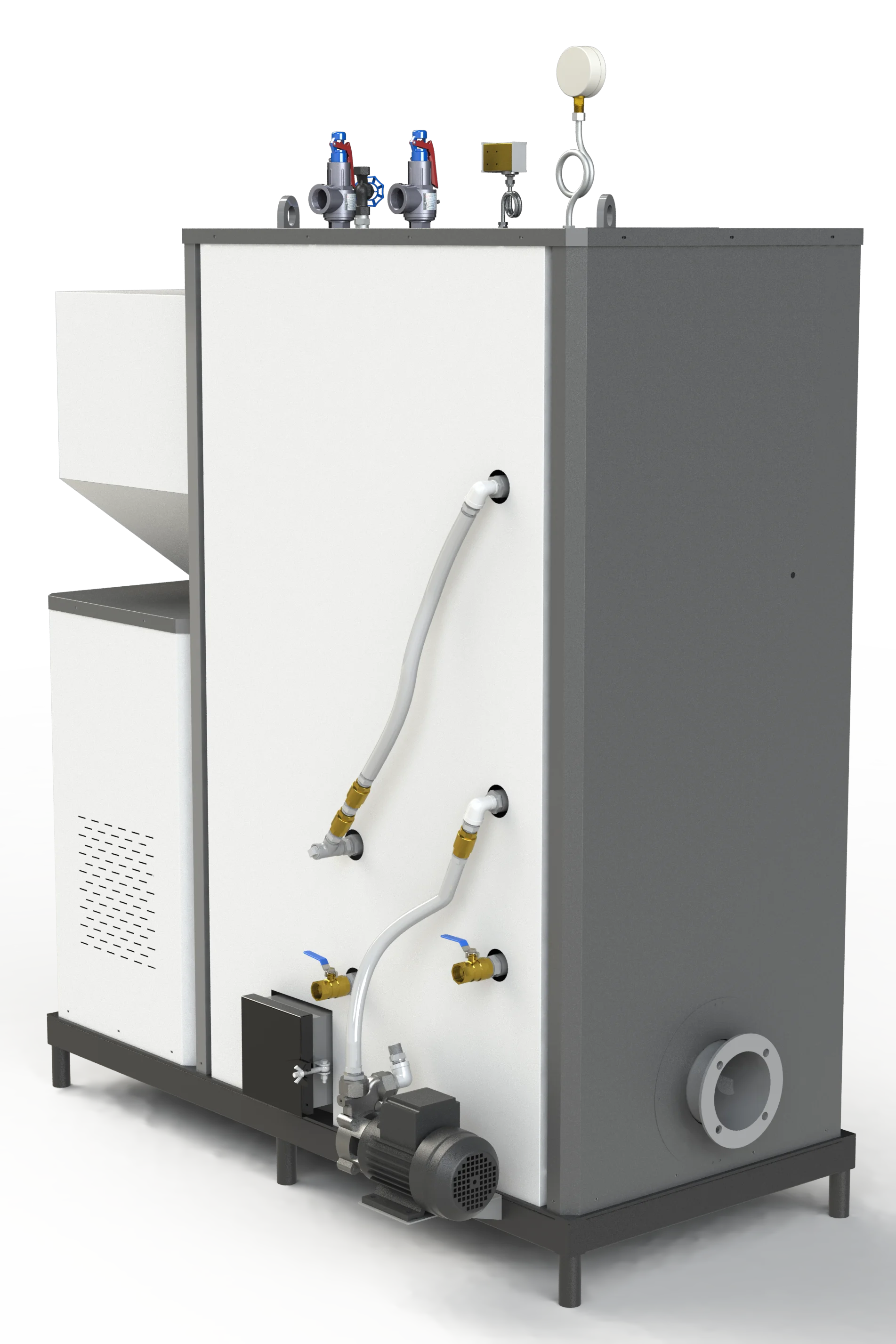 vertical biomass fired boiler  new type wood  pellet boiler  Biomass energy particle steam boiler 200 kg/h for food industries