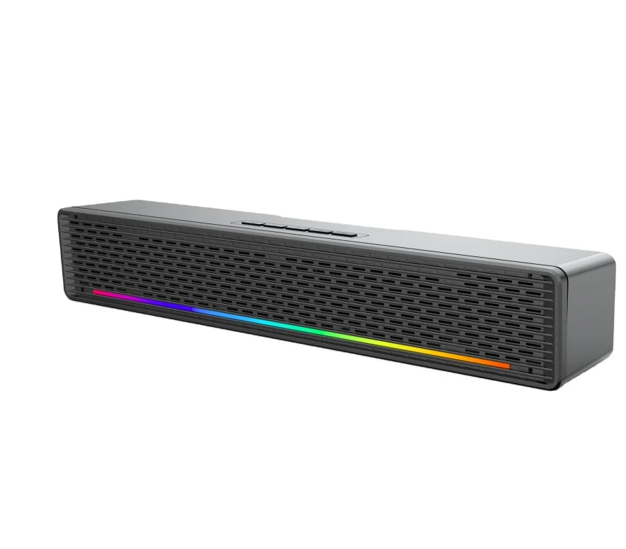 Bluetooth V5.1 RGB flash lights atmos tv soundbar for entertainment (1600441676567)