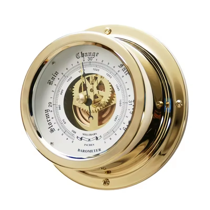Special safe high quality marine barometer Marine wall mounted barometer with copper body