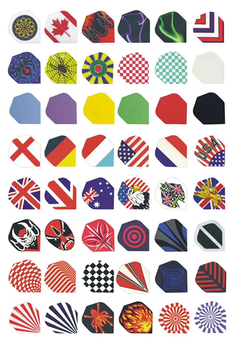 Hot selling 3 Pieces Professional Darts Games Accessories  steel tip professional  brass  darts with shafts flights