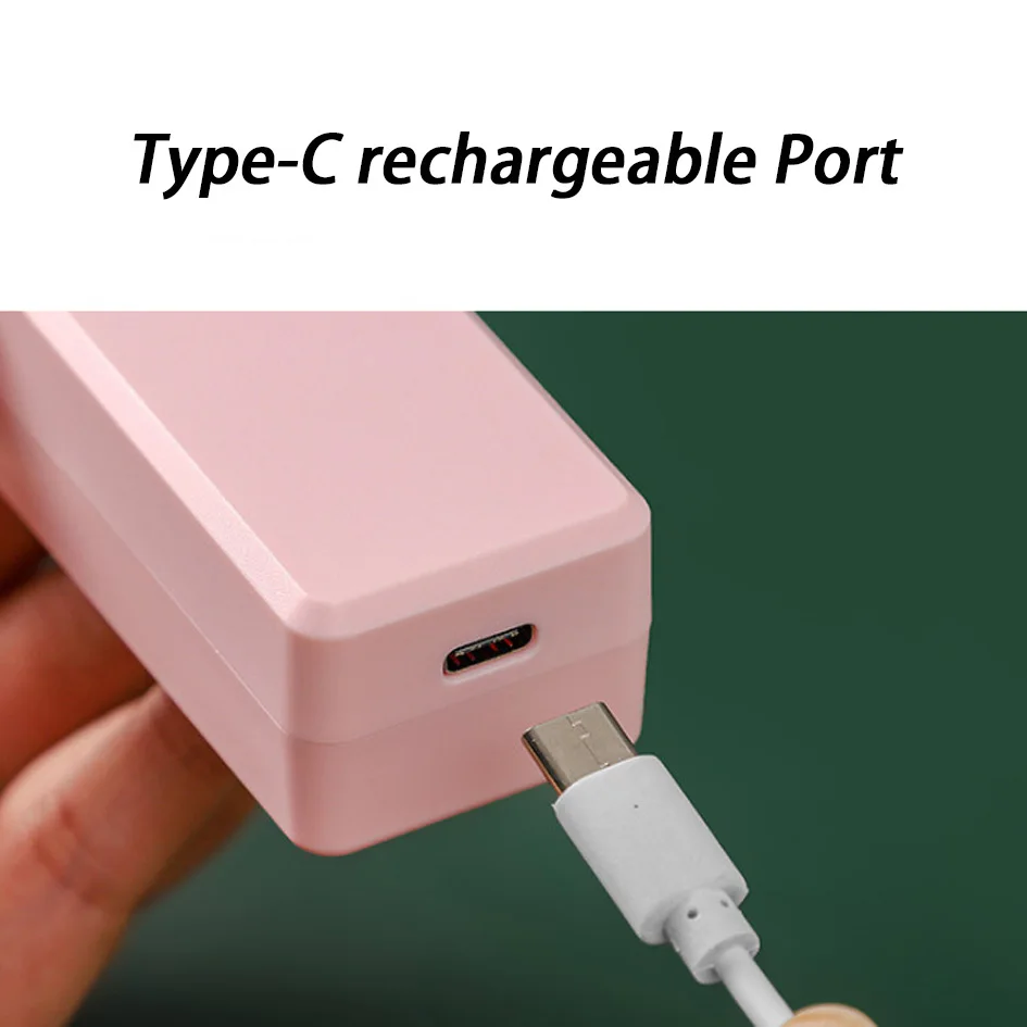 Chitwan household home used mini ABS plastic usb electric heat snack bag food sealer and cutter portable sealing machine package