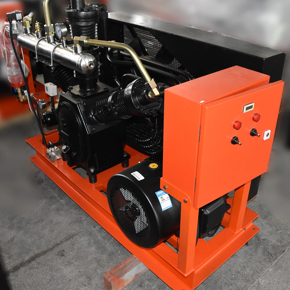  20HP 15 кВт 30 бар 4 м3/мин бесшумный усилитель поршневой воздушный компрессор для выдувания ПЭТ