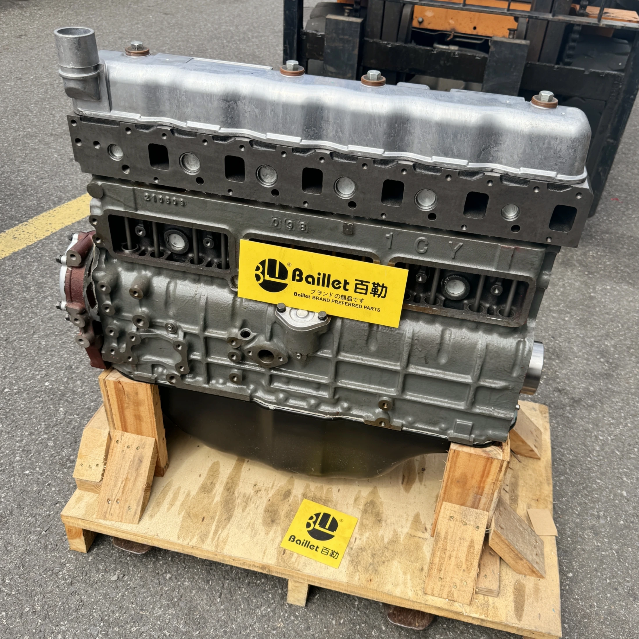 6BG1 4BG1 4HK1 6HK1 Excavator Engine Long Block Motor for Isuzu Diesel Half  Engine Assembly
