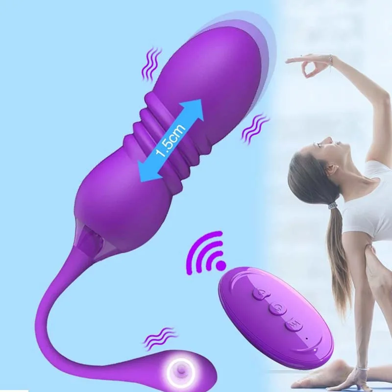 Thrusting Wireless Remote Love Egg Sex vibration jumping egg remote control massage vibrating egg vibrator for female