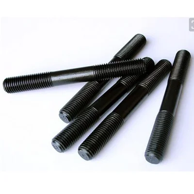 Double Head Bolts  custom various sizes carbon steel  Black oxide Grade4.8/8.8 /10.9   GB  galvanize