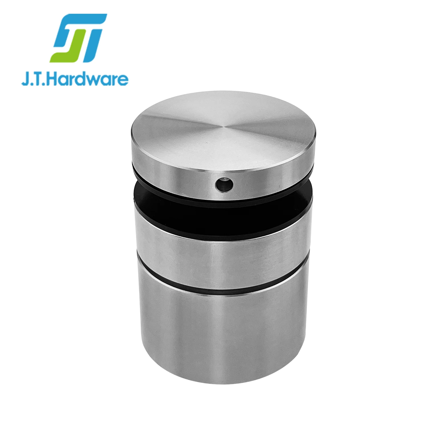 Euro EAC Mlevel Round Frameless Stainless Steel Glass Railing Hardware Standoffs Adjustable Standoff With Tilt Lock