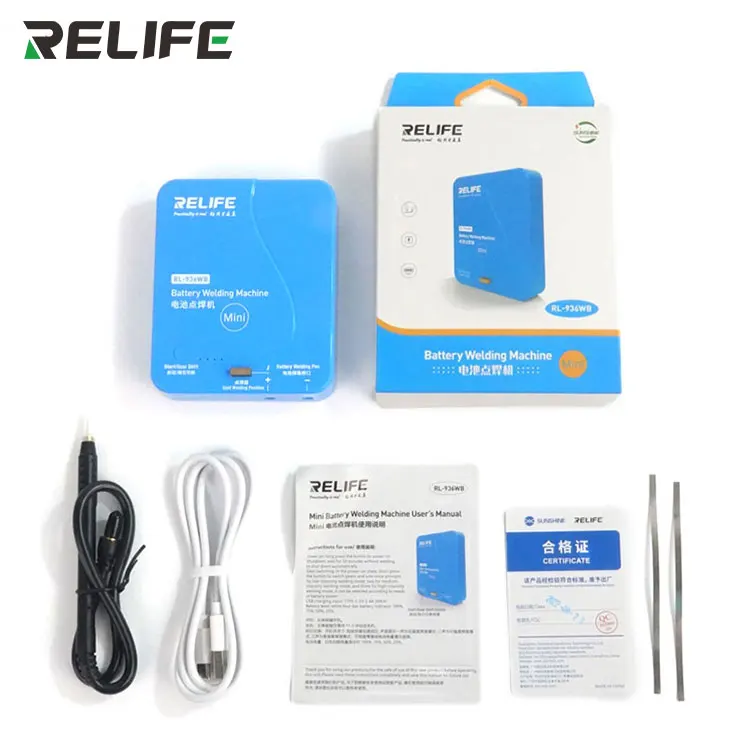 Новая модель RELIFE RL-936WB мини батарея машины для точечной сварки ремонта мобильного