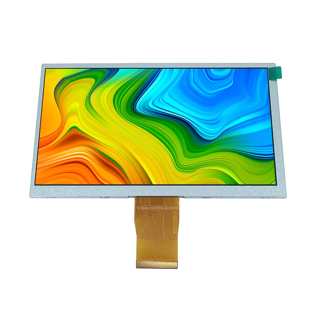 High Resolution Ips Screen RGB Interface 50pin Graphic 1024x600 Dot-matrix 7 inch tft lcd display 50 pin fpc