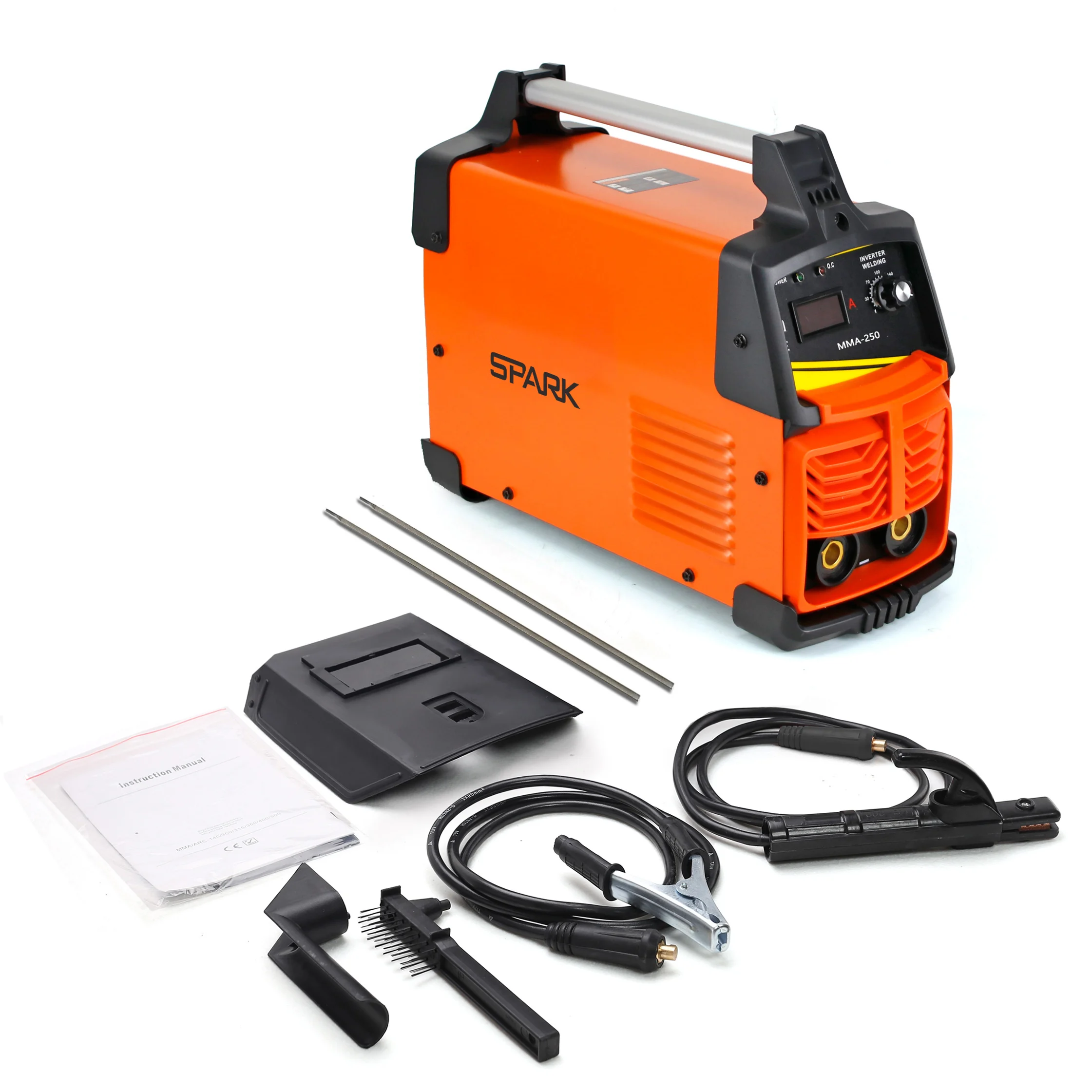 MMA-250 IGBT Wholesale customized orange inverter welding machine mma welders