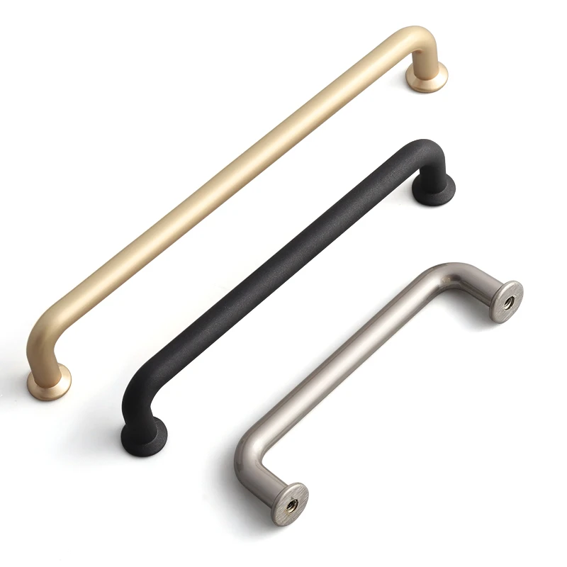 Stainless Steel Kitchen Cabinet Door T-bar Pull Handle For Furniture Drawer Dresser