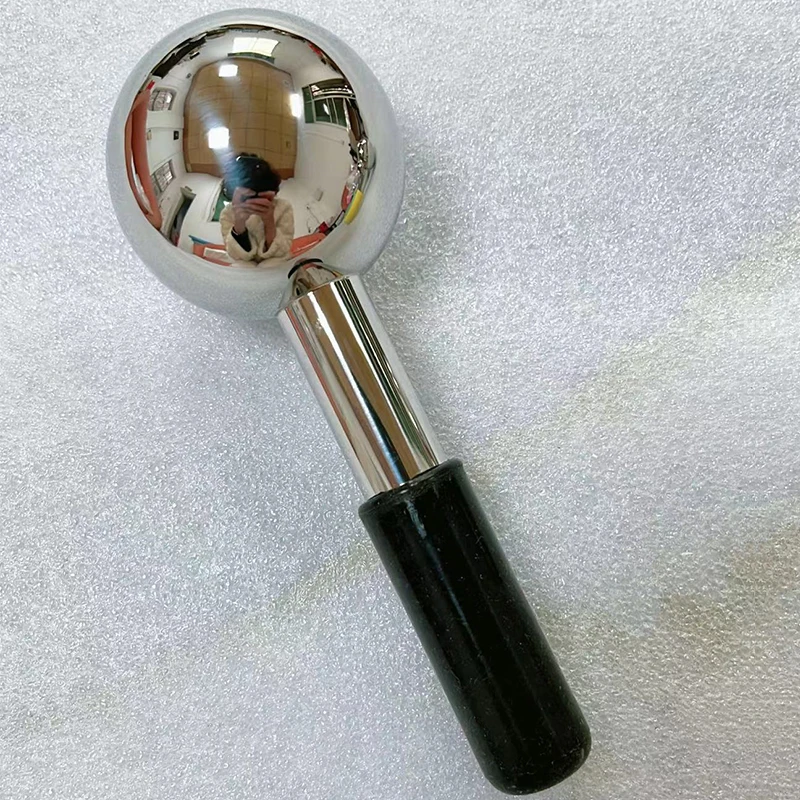 Stainless Steel Facial Beauty Ice Ball Stick Edema Removal Face Massager Cryo Massage Tools Body Neck Skin Care Home Spa Roller