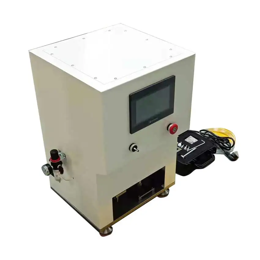 Automatic residual indentation tester constant load on an elastic or flake floor coating
