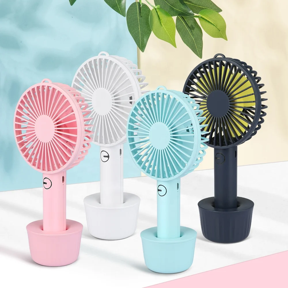 3 Kinds Speed Portable Rechargeable Usb Mini Electric Hand Fan