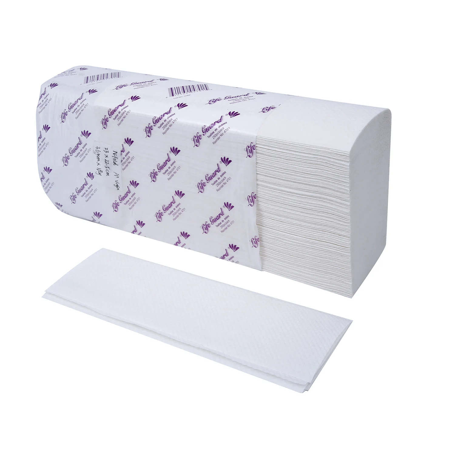 1 ply Custom Multifold N-Fold Paper Towel in Bulk High absorbent  Paper Towels for Hand Cleaning and Toilet Use