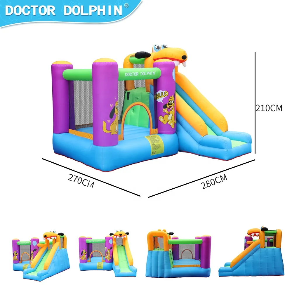 Doctor Dolphin Cheap Indoor Small Children Bouncy House Inflatable Bouncy Castle Price China Indoor Air Forbkids for Kids Party