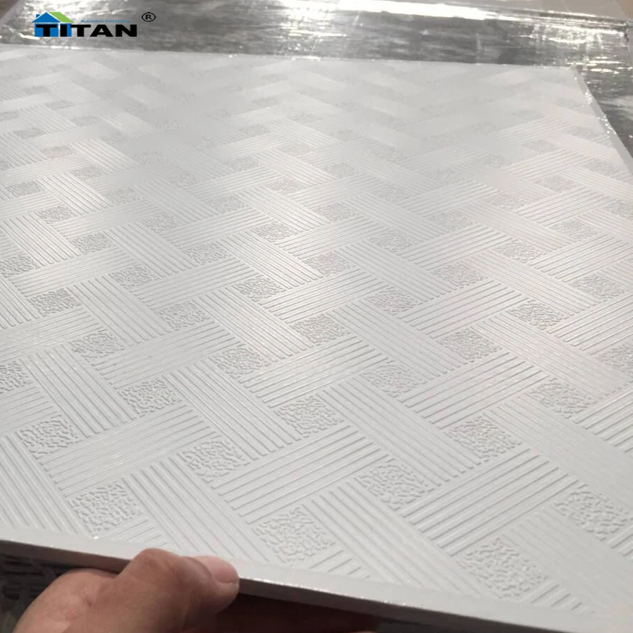 238 Pvc Gypsum Ceiling Plafond Pvc Plastique Gold Ceiling Tiles Colored Philippines