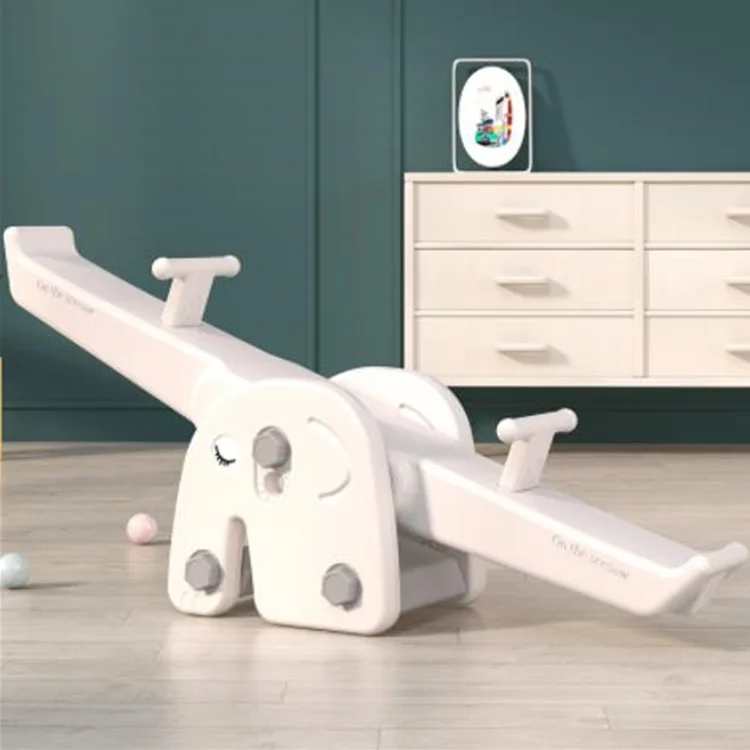 Heavy Duty White Yellow Pink Blue kids seesaw soft play rental business party toy seesaw indoor outdoor birthday toddler seesaw